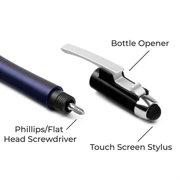 MultiClip Pen with Bottle Opener - MultiClip Pen with Bottle Opener - Image 7 of 8