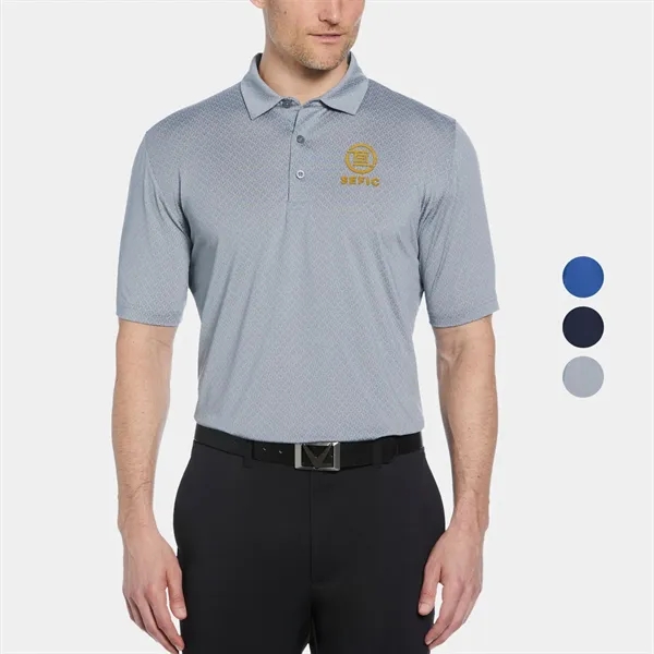 Callaway® All Over Stitched Men's Chev Polo Shirt - Callaway® All Over Stitched Men's Chev Polo Shirt - Image 0 of 7