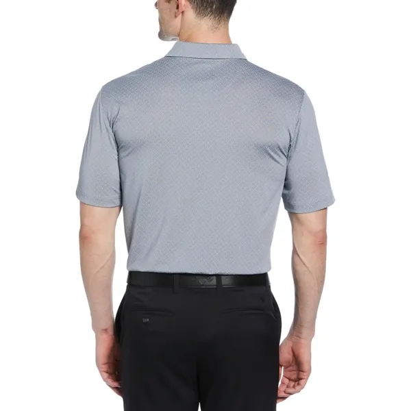 Callaway® All Over Stitched Men's Chev Polo Shirt - Callaway® All Over Stitched Men's Chev Polo Shirt - Image 2 of 7