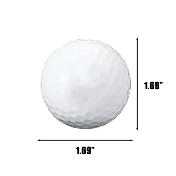 Two-Layer Golf Tournament Ball - Two-Layer Golf Tournament Ball - Image 1 of 3