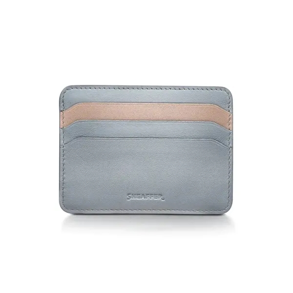 SHEAFFER® Gradient Ballpoint Pen w/ Leather Card Holder - SHEAFFER® Gradient Ballpoint Pen w/ Leather Card Holder - Image 9 of 11