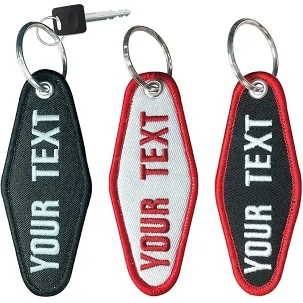 Personalized Embroidered Keychian - Personalized Embroidered Keychian - Image 0 of 3