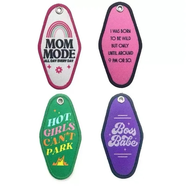 Personalized Embroidered Keychian - Personalized Embroidered Keychian - Image 3 of 3