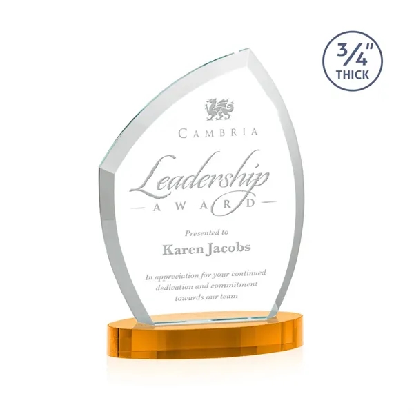 Daltry Award on Alberton Base - Amber