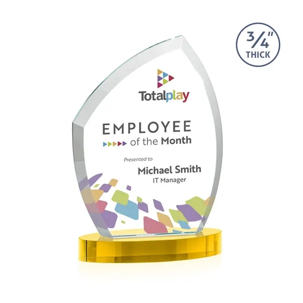 Daltry VividPrint™ Award on Alberton Base - Gold