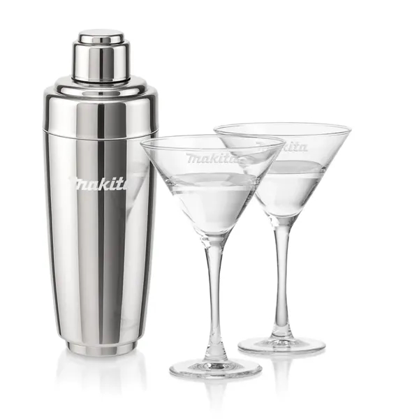 Pescara Shaker & Connoisseur Martini Set
