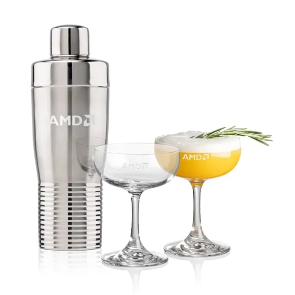 Genoa Shaker & Mauritius Cocktail Set