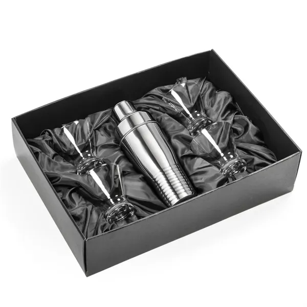 Genoa Shaker & Rideau Martini Set