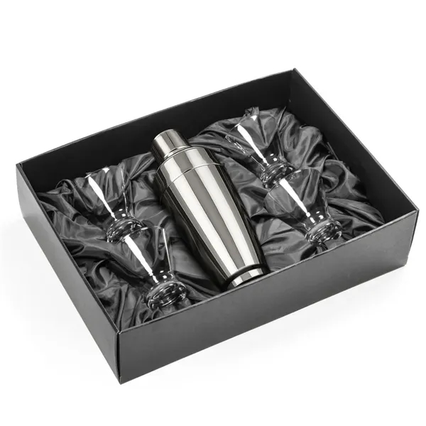 Pescara Shaker & Rideau Martini Set