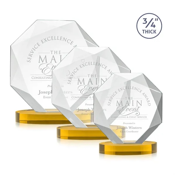 Bradford Award on Alberton Base - Amber