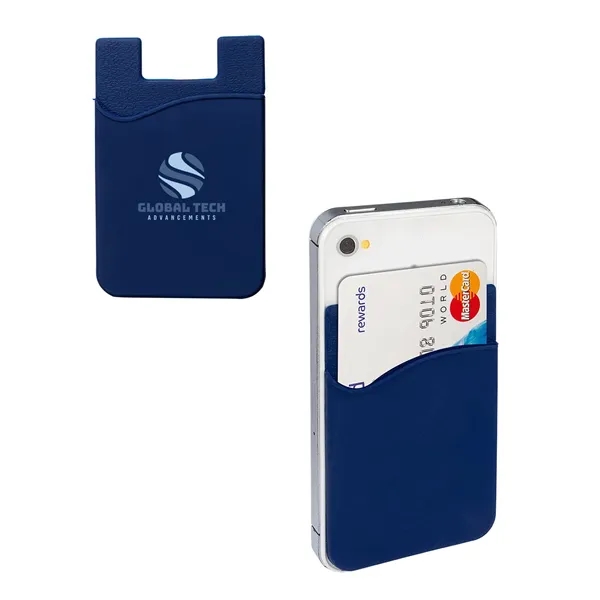 Econo Silicone Mobile Cell Phone Wallet - Econo Silicone Mobile Cell Phone Wallet - Image 8 of 32