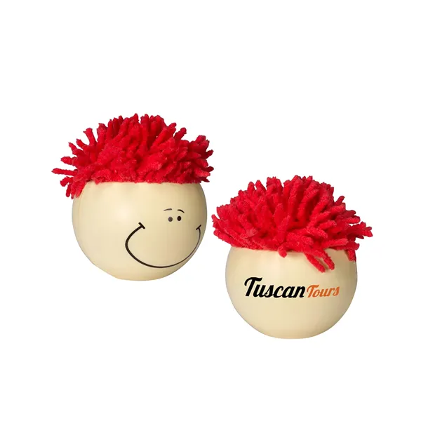 MopToppers Smiling Multicultural Stress Ball