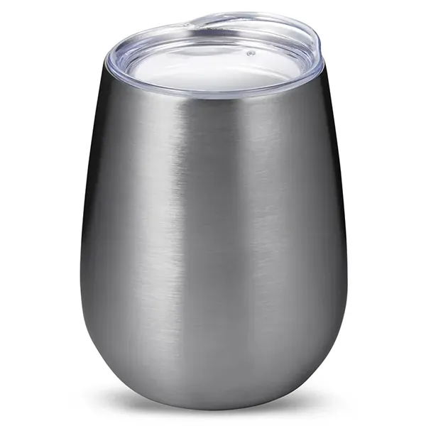 10 oz Stemless Insulated Wine Tumbler With Lid - 10 oz Stemless Insulated Wine Tumbler With Lid - Image 12 of 22