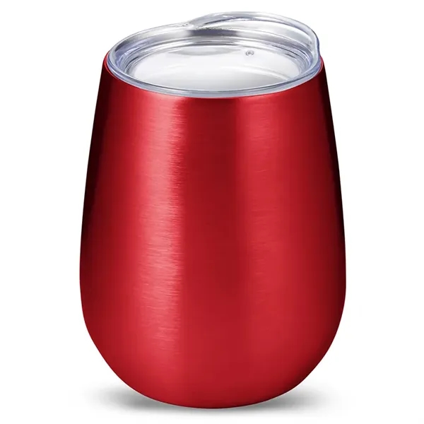 10 oz Stemless Insulated Wine Tumbler With Lid - 10 oz Stemless Insulated Wine Tumbler With Lid - Image 14 of 22