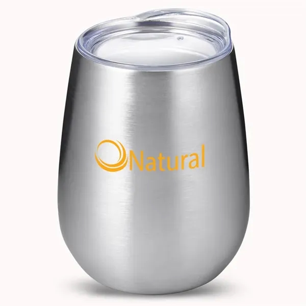 10 oz Stemless Insulated Wine Tumbler With Lid - 10 oz Stemless Insulated Wine Tumbler With Lid - Image 16 of 22