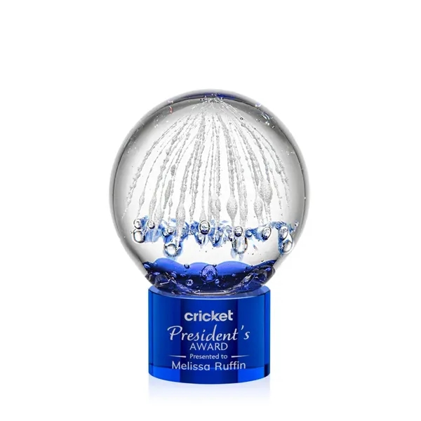 Starburst Award on Marvel Base - Blue