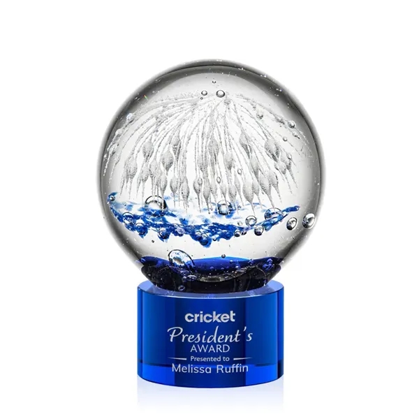 Starburst Award on Marvel Base - Blue