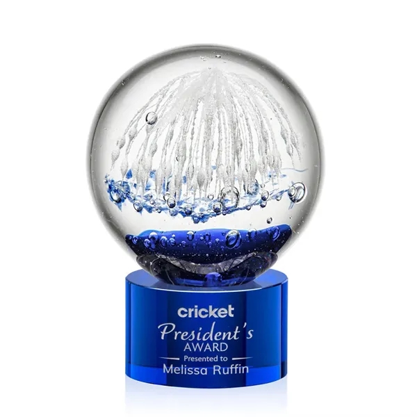 Starburst Award on Marvel Base - Blue