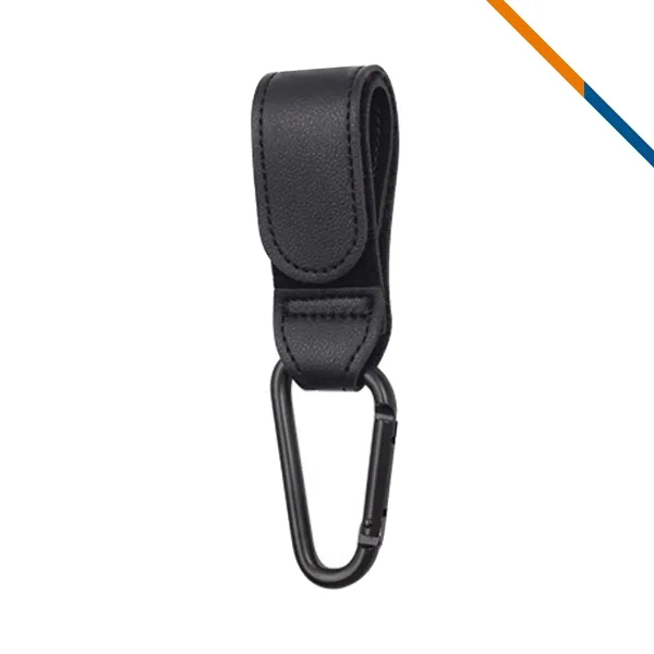 Hookiv PU Leather Carabiner Clip - Hookiv PU Leather Carabiner Clip - Image 3 of 9