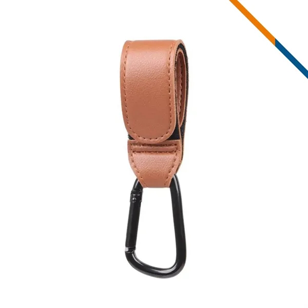 Hookiv PU Leather Carabiner Clip - Hookiv PU Leather Carabiner Clip - Image 4 of 9