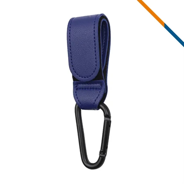 Hookiv PU Leather Carabiner Clip - Hookiv PU Leather Carabiner Clip - Image 6 of 9