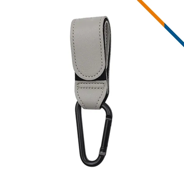 Hookiv PU Leather Carabiner Clip - Hookiv PU Leather Carabiner Clip - Image 7 of 9