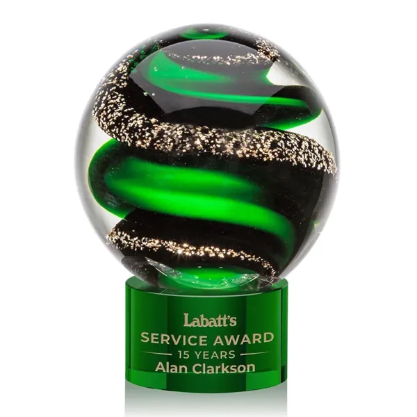 Zodiac Award on Marvel Base - Green