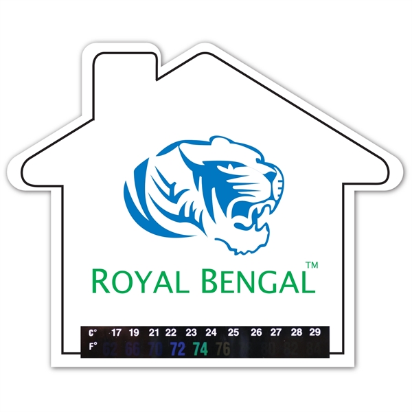 Custom House Shaped Thermo Magnet - MADE IN USA - Custom House Shaped Thermo Magnet - MADE IN USA - Image 0 of 0