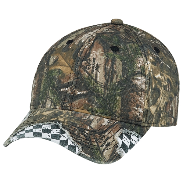 Enzyme Washed Deluxe Chino Twill / Brushed Polycotton Hat - Enzyme Washed Deluxe Chino Twill / Brushed Polycotton Hat - Image 1 of 7