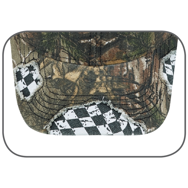 Enzyme Washed Deluxe Chino Twill / Brushed Polycotton Hat - Enzyme Washed Deluxe Chino Twill / Brushed Polycotton Hat - Image 2 of 7