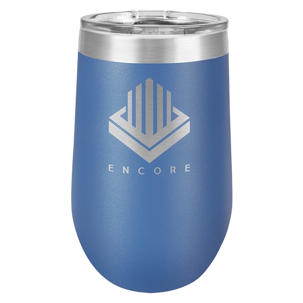 16oz. Colored Stainless Steel Stemless Wine Glass - 16oz. Colored Stainless Steel Stemless Wine Glass - Image 6 of 35