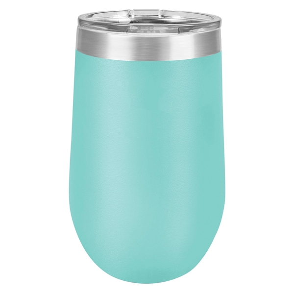16oz. Colored Stainless Steel Stemless Wine Glass - 16oz. Colored Stainless Steel Stemless Wine Glass - Image 9 of 35