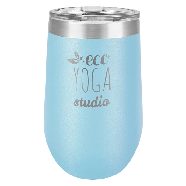 16oz. Colored Stainless Steel Stemless Wine Glass - 16oz. Colored Stainless Steel Stemless Wine Glass - Image 12 of 35