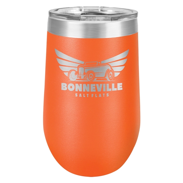 16oz. Colored Stainless Steel Stemless Wine Glass - 16oz. Colored Stainless Steel Stemless Wine Glass - Image 22 of 35