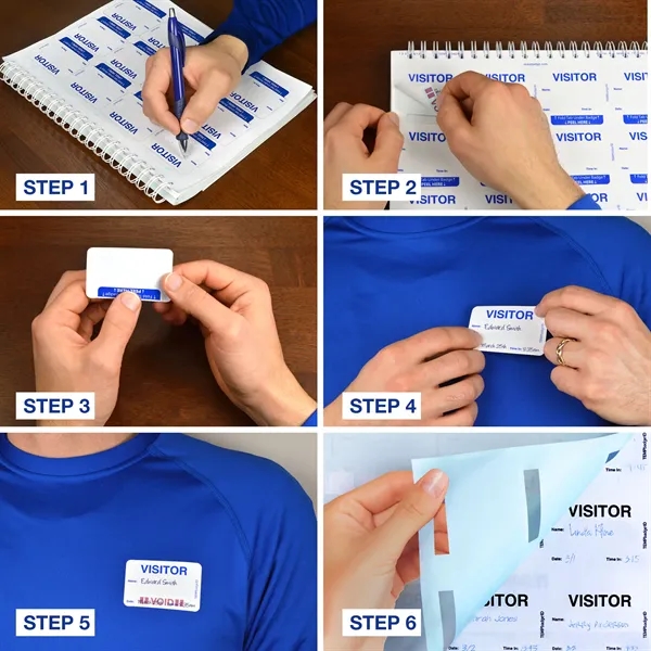 TEMPbadge Stock Visitor Badge Log Books - TEMPbadge Stock Visitor Badge Log Books - Image 4 of 4