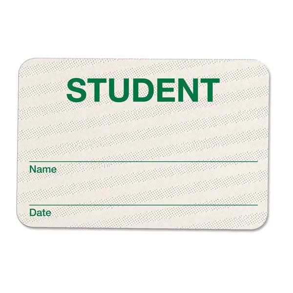 TEMPbadge™ Hand-writable Expiring School Badge Backs - TEMPbadge™ Hand-writable Expiring School Badge Backs - Image 4 of 7