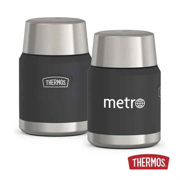 Thermos® ICON SS Food Jar w/Spoon - 16oz - Thermos® ICON SS Food Jar w/Spoon - 16oz - Image 8 of 15