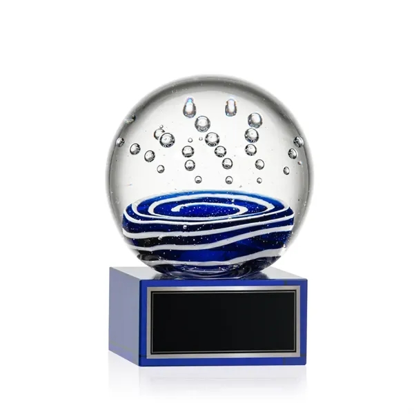 Tranquility Award on Hancock Base - Blue
