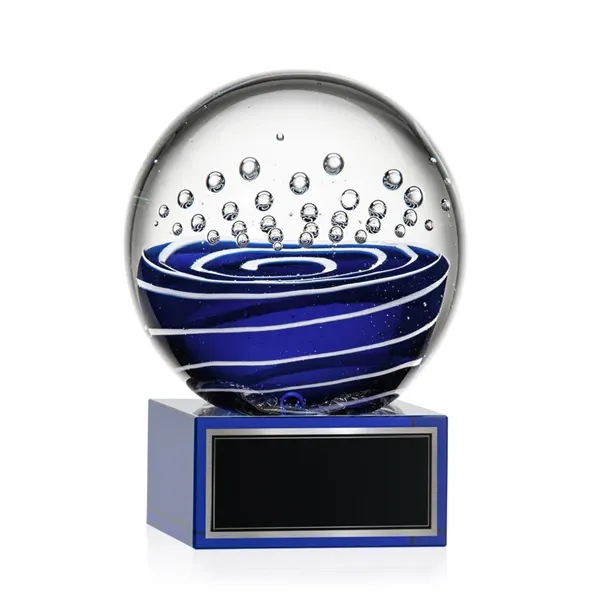 Tranquility Award on Hancock Base - Blue