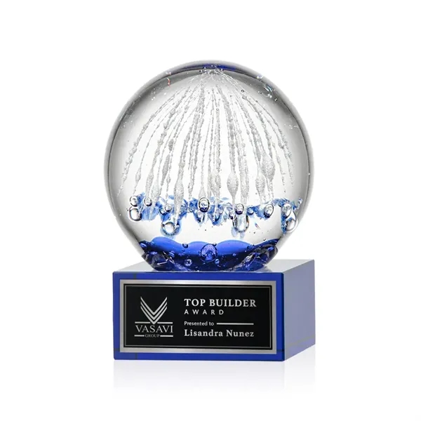 Starburst Award on Hancock Base - Blue