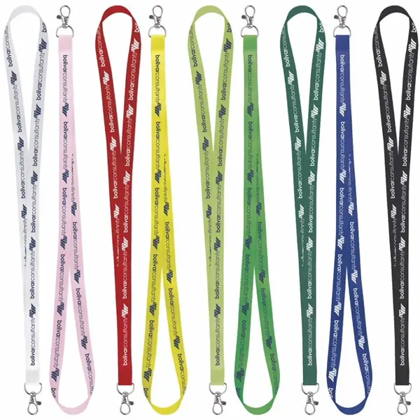 Universal Source® 5/8" Satin Screen Print Lanyard - Universal Source® 5/8" Satin Screen Print Lanyard - Image 0 of 0