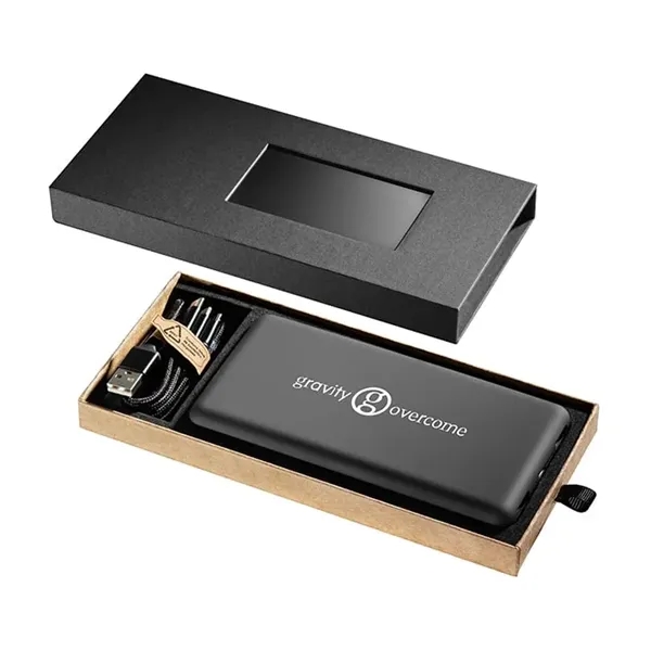 SCX Innovative Design™ ECO Solar Power Bank 8000 mAh - SCX Innovative Design™ ECO Solar Power Bank 8000 mAh - Image 0 of 3