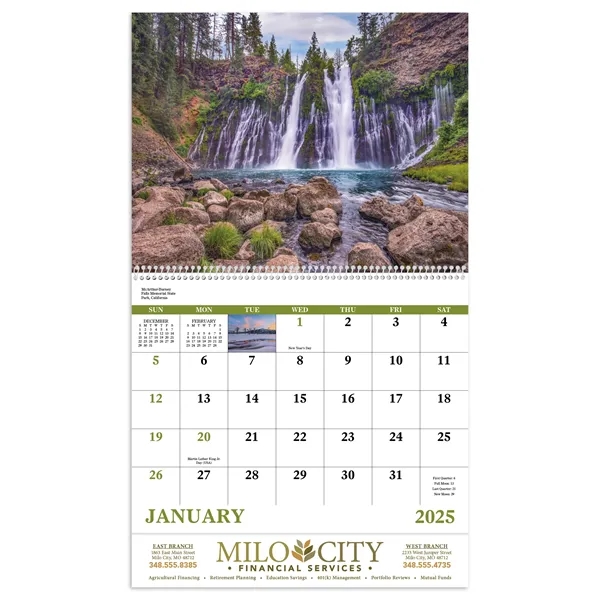 Good Value™ Landscapes of America - Spiral Calendar - Good Value™ Landscapes of America - Spiral Calendar - Image 2 of 31