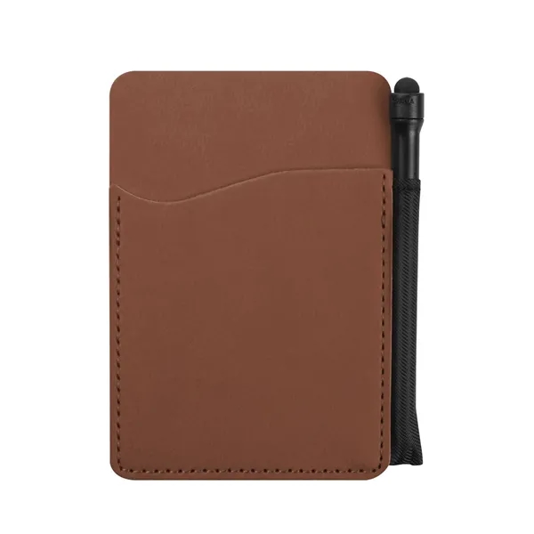 Executive Cell Phone Wallet with Pen - Executive Cell Phone Wallet with Pen - Image 3 of 11