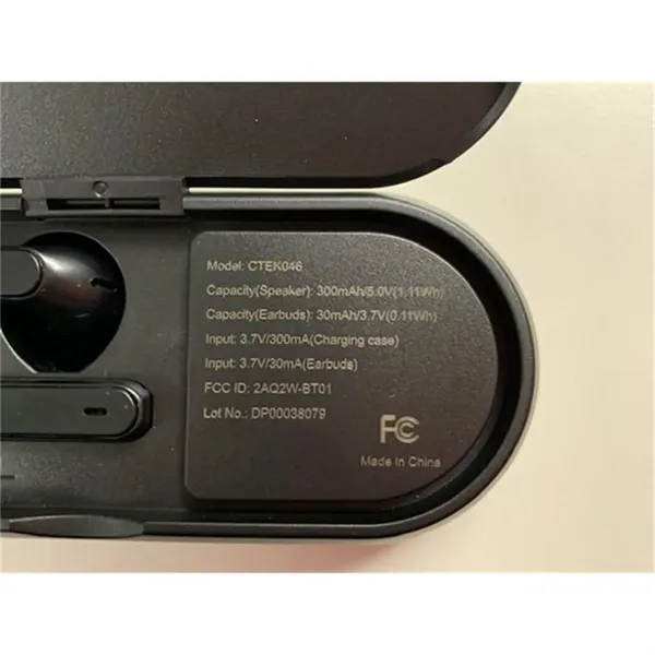 Sync Truly Wireless Earbuds and Bluetooth® Speaker Set - Sync Truly Wireless Earbuds and Bluetooth® Speaker Set - Image 9 of 27