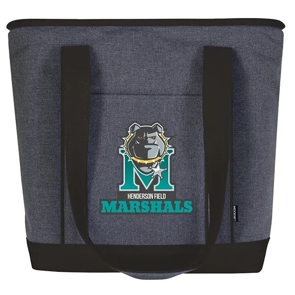 Koozie® Two-Tone Lunch-Time Cooler Tote - Koozie® Two-Tone Lunch-Time Cooler Tote - Image 1 of 5