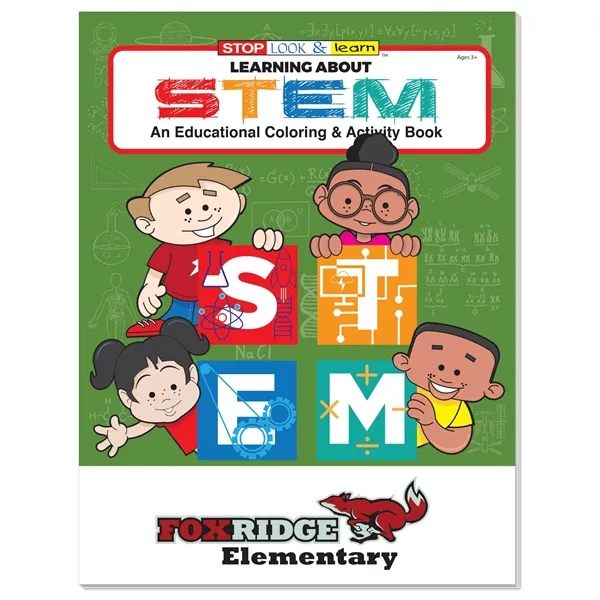 Coloring Book: Learning About STEM - Coloring Book: Learning About STEM - Image 0 of 3