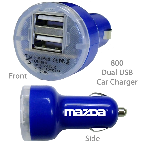 Popular USB Dual Port Car Portable Charger - Popular USB Dual Port Car Portable Charger - Image 1 of 7