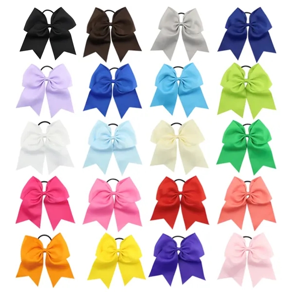 Large Ribbon Cheer Hair Bows - Large Ribbon Cheer Hair Bows - Image 2 of 4