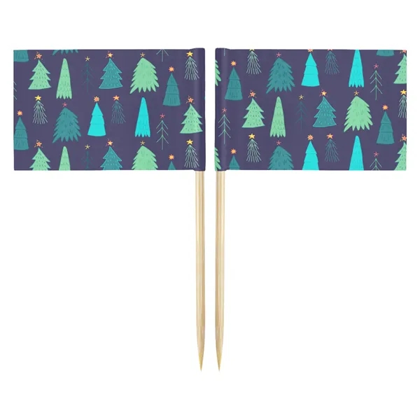 Rectangle 10CM Toothpick Flag - Rectangle 10CM Toothpick Flag - Image 1 of 15